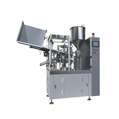 سعر جيد معجون أسنان بلاستيكي ناعم وختم معدات التعبئة كريم مستحضرات التجميل الأوتوماتيكي بالكامل الانترنت