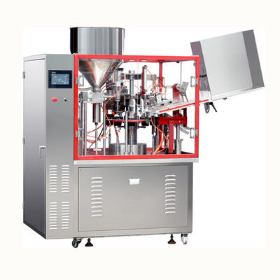 سعر جيد كريم التجميل أنبوب ملء آلة الختم التلقائي معجون الأسنان مرهم 35 قطعة / دقيقة الانترنت