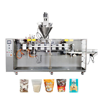 سعر جيد Food Grade Sea Salt Brown Sugar 1kg 2kg Pouch Filling Automatic Horizontal multifunctional packaging machine الانترنت