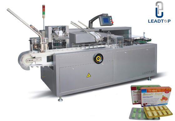 سعر جيد مضغ العلكة آلة تعبئة وتغليف أوتوماتيكية 50-100 كرتون في الدقيقة الانترنت
