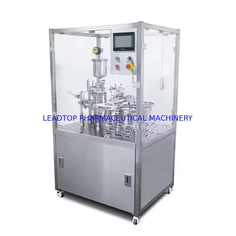 5.5KW استهلاك الطاقة آلة ملء حقنة سائل 0.55-0.75Mpa الهواء المضغوط للصناعة