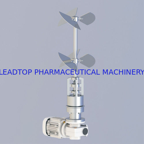316L SS الصحي القاع المغناطيسي المخلط الغذائي الصيدلة الحيوية FDA GMP صفر ارتداء الختم منخفض الصيانة