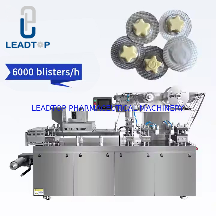آلة تعبئة البثور PLC مع 2 رؤوس لحام 30-60pcs / min