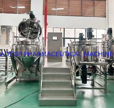 بيع ساخن عالية الجودة PLC التحكم في الفراغ الموجات فوق الصوتية الفولاذ المقاوم للصدأ مستحضرات التجميل كريم الوجه العناية بالبشرة آلة المحلب