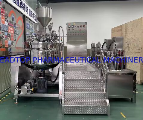 بيع ساخن عالية الجودة PLC التحكم في الفراغ الموجات فوق الصوتية الفولاذ المقاوم للصدأ مستحضرات التجميل كريم الوجه العناية بالبشرة آلة المحلب