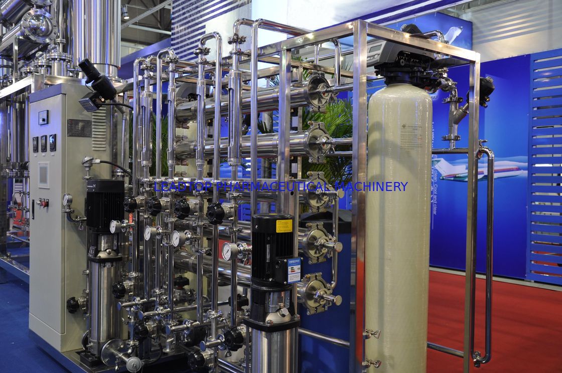 آلات تنقية المياه 1000US / CM عالية الكفاءة للاستخدام الصيدلاني