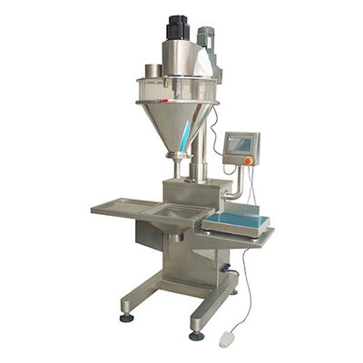 سعر جيد آلة حشو المثقاب شبه الأوتوماتيكية 100BPH القهوة الفلفل الحار بروتين الحليب الجاف التوابل الانترنت