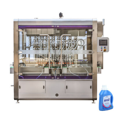 سعر جيد آلة ملء السائل الدوارة مع < 1٪ دقة السعة 50-5000ml معتمدة CE / GMP / SGS الانترنت