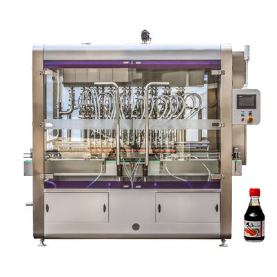 سعر جيد سعة 6 كيلوواط آلة ملء السائل 16 فوهة ملء زجاجة معتمدة CE / GMP الانترنت