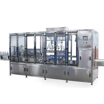 سعر جيد 220/380 فولت آلة ملء زجاجات المياه الدوارة الآلية الانترنت