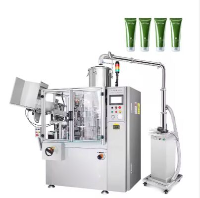 سعر جيد Fully Automatic Aluminum Tube Filling and Sealing for MS Sealant High Speed Tube Filling Machine الانترنت