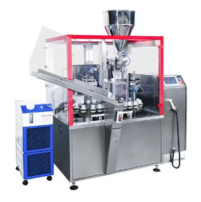 سعر جيد Hot Sale Automatic Plastic Tube Filling and Sealing for Gel Ointment Toothpaste Tube Filling Machine الانترنت