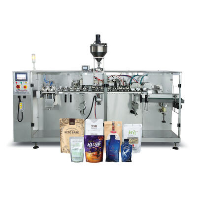 سعر جيد Fully Automatic Premade Pouch Filling Nuts Coffee Bean Horizontal multifunctional packaging machine الانترنت
