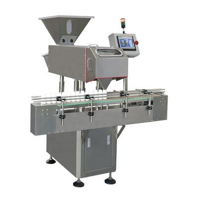 سعر جيد آلة عد الكبسولات والأقراص الإلكترونية الاهتزازية الأوتوماتيكية بسعة 15,000 قرص في الدقيقة ودقة تزيد عن 99.98% وتوافق مع زجاجات بسعة 10-500 مل الانترنت