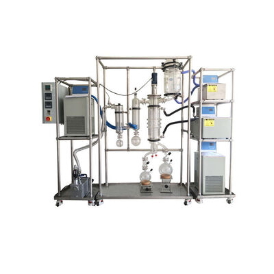 سعر جيد معدات التقطير الجزيئي قصير المدى لزيت CBD لاستخراج زيت القنب الانترنت