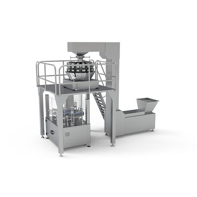 سعر جيد 220V 50Hz 25bags / Min 0.7Mpa وزن آلة التعبئة والتغليف الانترنت