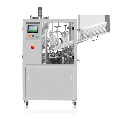 سعر جيد 60pcs / Min Dia 5mm Soft Tube Filling Machine 1.5kw لكريم مستحضرات التجميل الانترنت