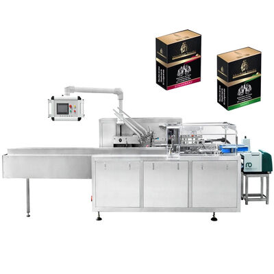 سعر جيد آلة تغليف علبة معجون الأسنان للعلاج بالروائح الكرتونية 80boxes / Min الانترنت